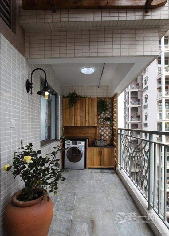 晾衣服的阳台怎样设计才实用美观?宁波装饰网告诉你